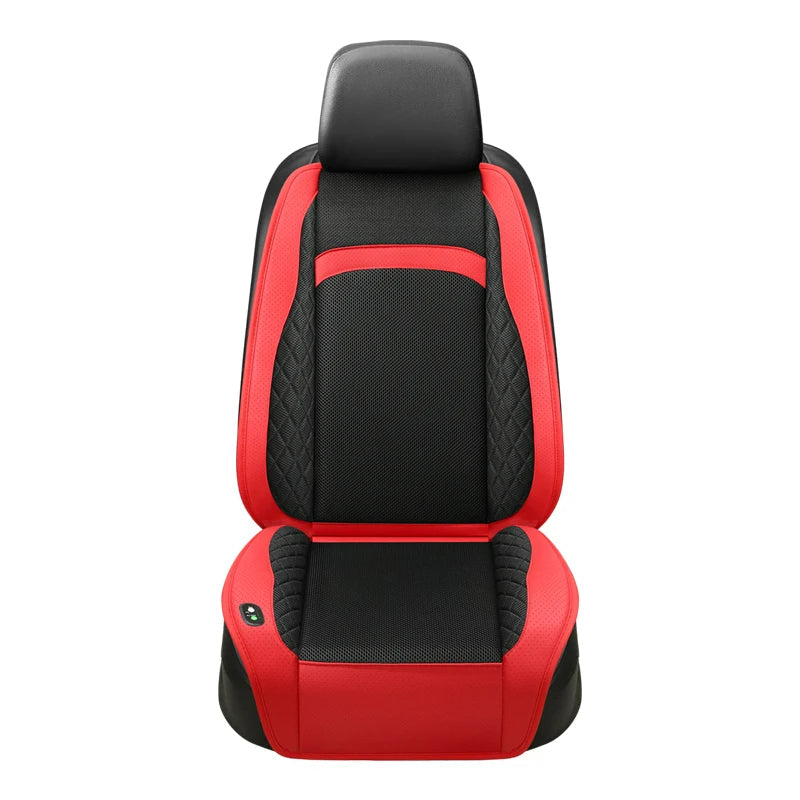 Car Ventilated Cooling Massage Seat Cushion Adjustable Temperature 16 Fans - Tslaup