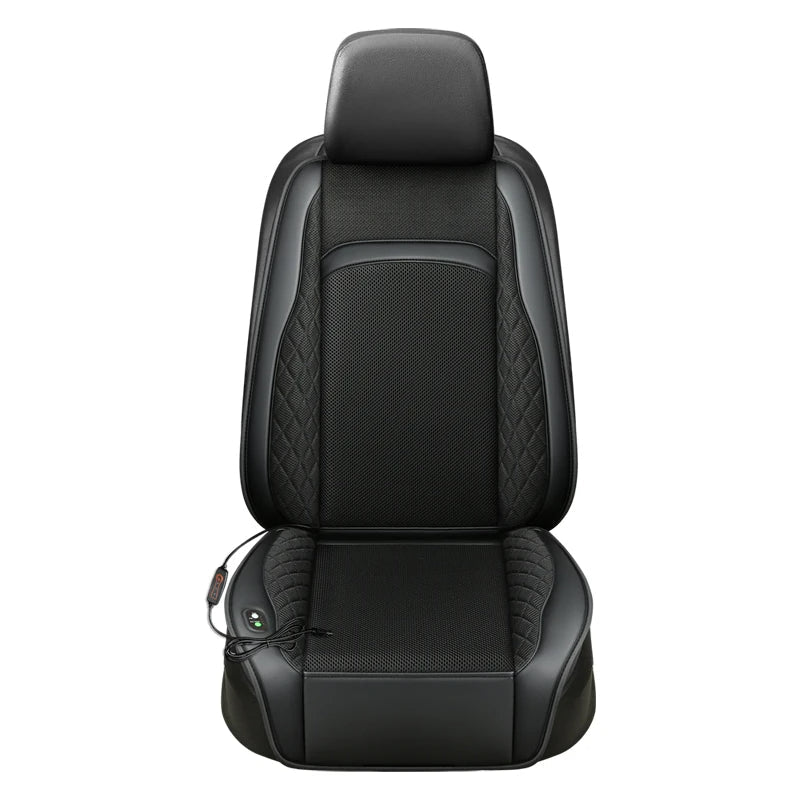 Car Ventilated Cooling Massage Seat Cushion Adjustable Temperature 16 Fans - Tslaup