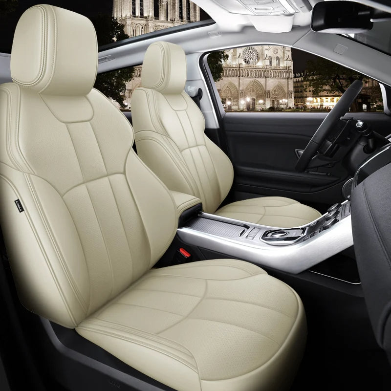 Custom Seat Covers Specific For Volkswagen Golf Full Nappa and Genuine Leather - Tslaup