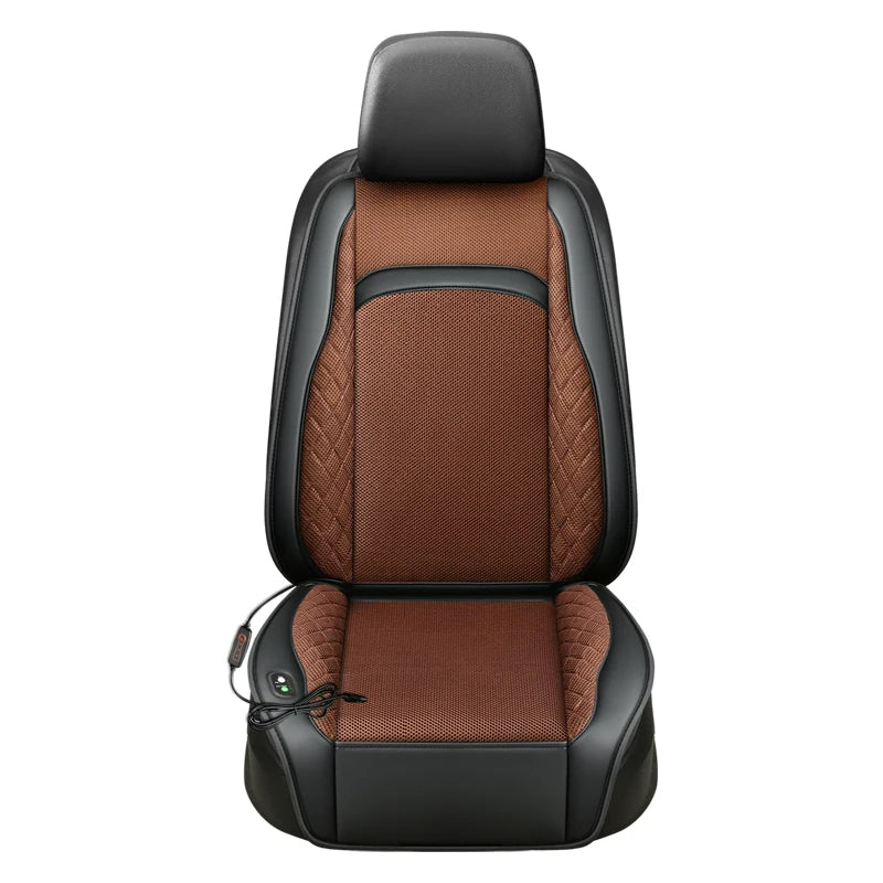 Car Ventilated Cooling Massage Seat Cushion Adjustable Temperature 16 Fans - Tslaup