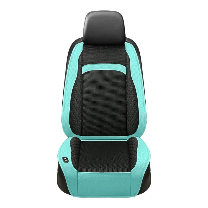 Car Ventilated Cooling Massage Seat Cushion Adjustable Temperature 16 Fans - Tslaup