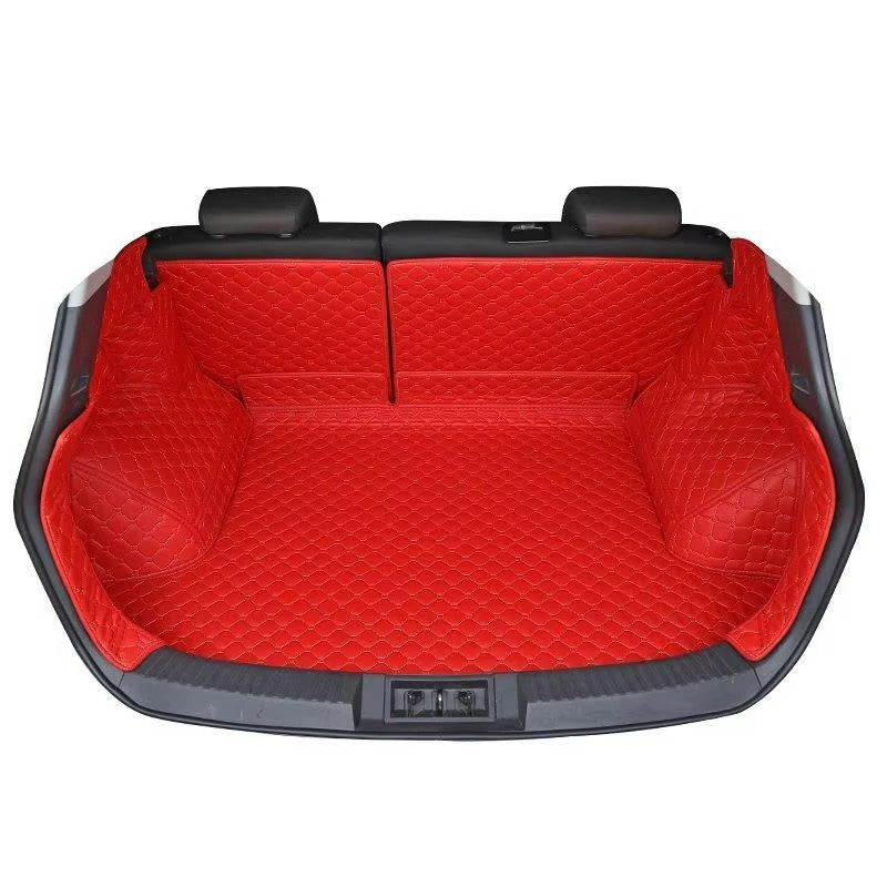 Custom ECO Friendly Leather Carpet Trunk Mat
