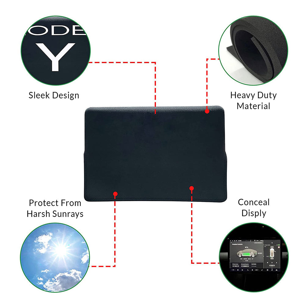 Waterproof Fabric Screen Protection Cover Accessories for Tesla Model 3 Model Y - Tslaup