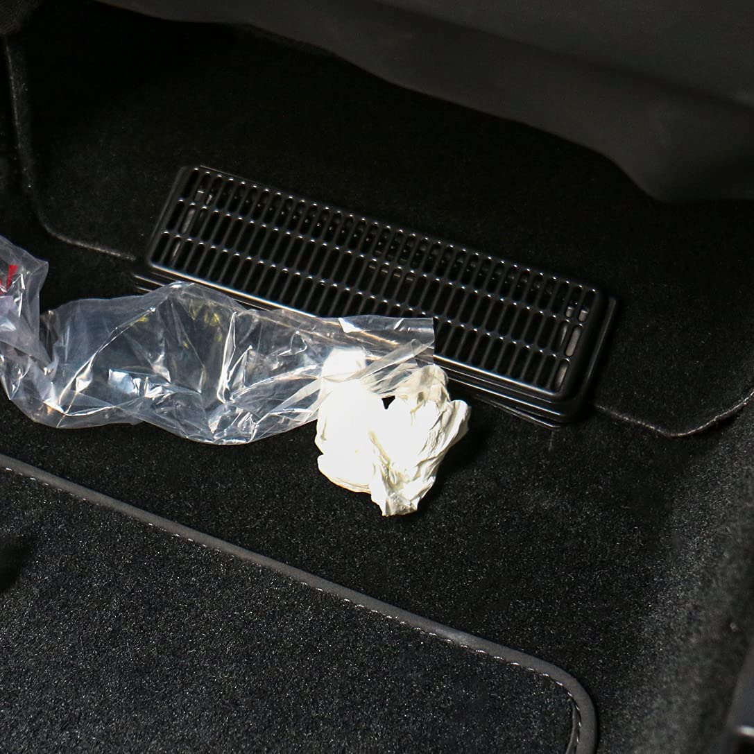 2 Pcs Car Air Outlet Cover Backseat Air Vent Cover for Tesla Model Y/3 - Tslaup
