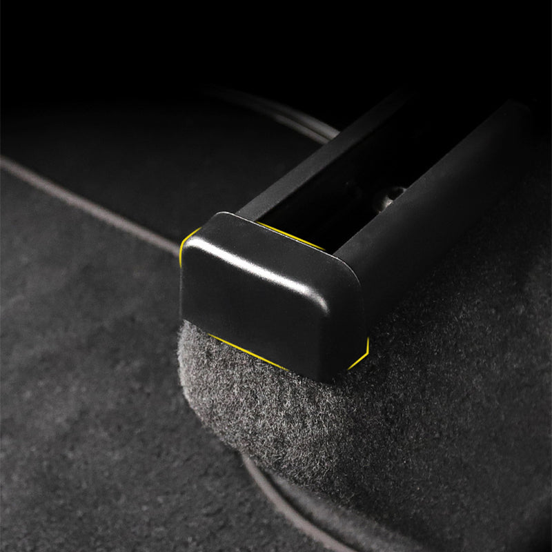Rear Seat Slide Rail Soft Rubber Plug Protection Rails Anti-Kick Plugs for Tesla Model 3 Model Y 2021-2023 (4pcs/set) - Tslaup