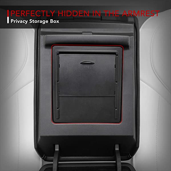 Center Console Organizer Armrest Hidden Storage Box for Tesla Model 3 Model Y - Tslaup
