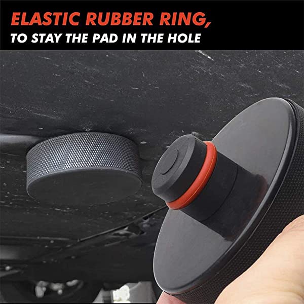 4Pcs Jack Pad Adapter with Storage Bag for Tesla Model 3/Y/S/X - Tslaup