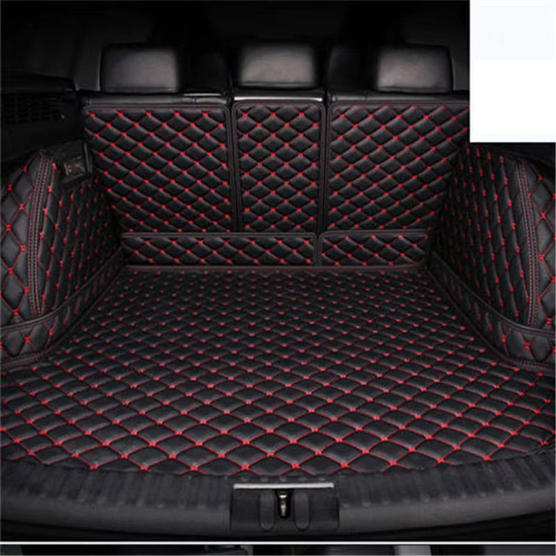 Custom ECO Friendly Leather Carpet Trunk Mat