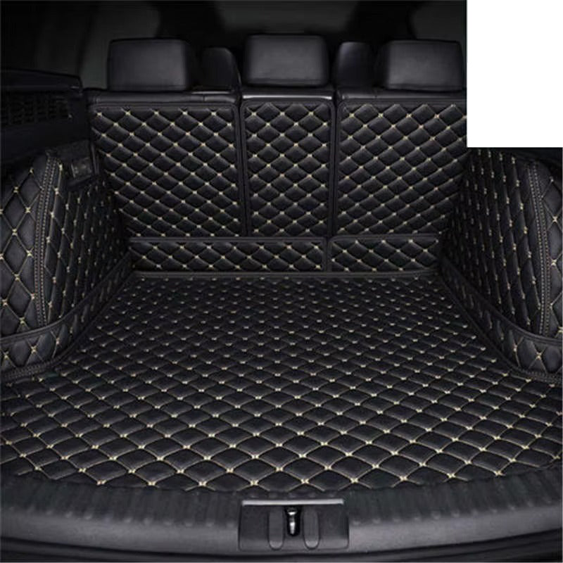 Custom ECO Friendly Leather Carpet Trunk Mat