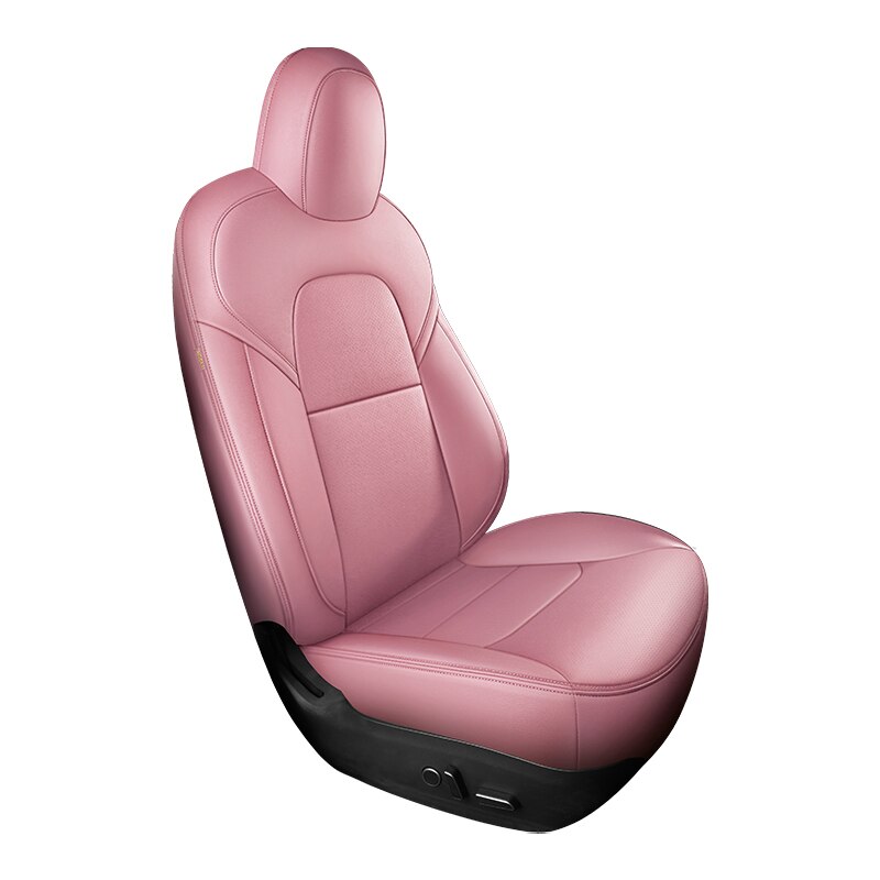 Custom Seat Covers for Tesla Model 3 Model Y 360 Degree Full Covered High Quality Leather Cushion - Tslaup
