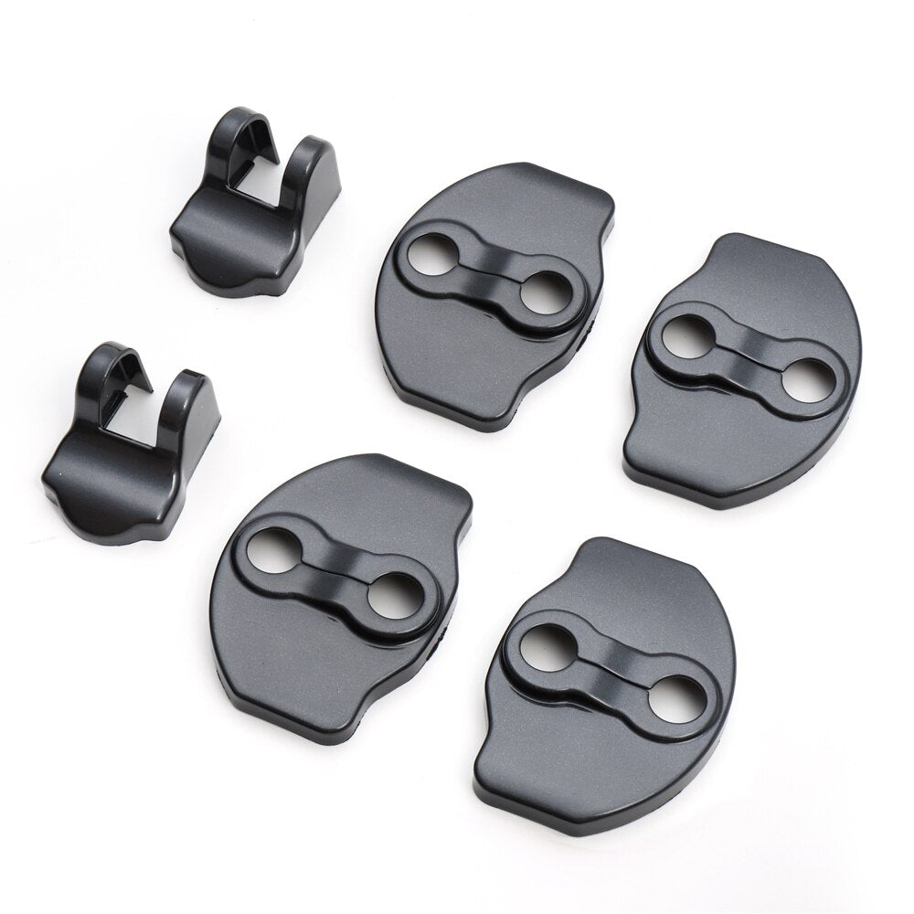 Tesla Model 3 Car-Styling Door Lock Cover Auto Emblems Case Car Door Lock Cover ABS Protection Cap Accessories - Tslaup