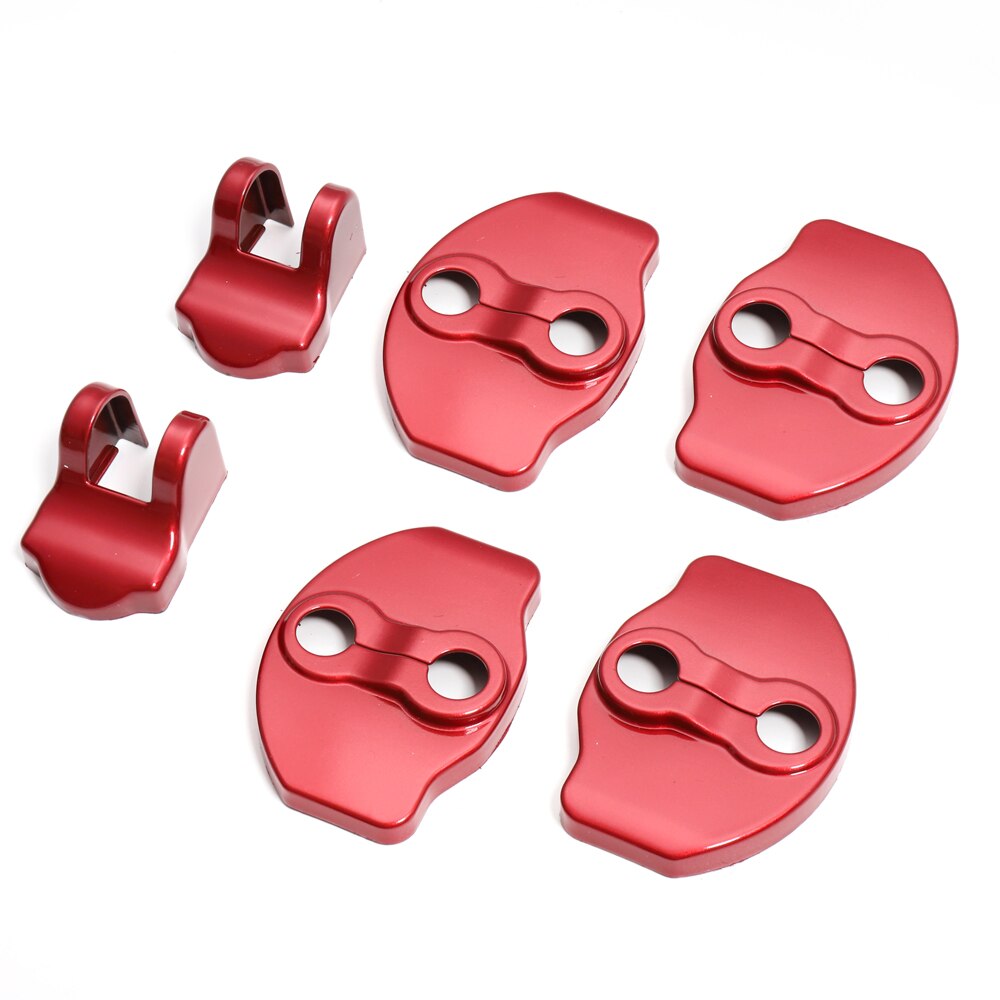 Tesla Model 3 Car-Styling Door Lock Cover Auto Emblems Case Car Door Lock Cover ABS Protection Cap Accessories - Tslaup