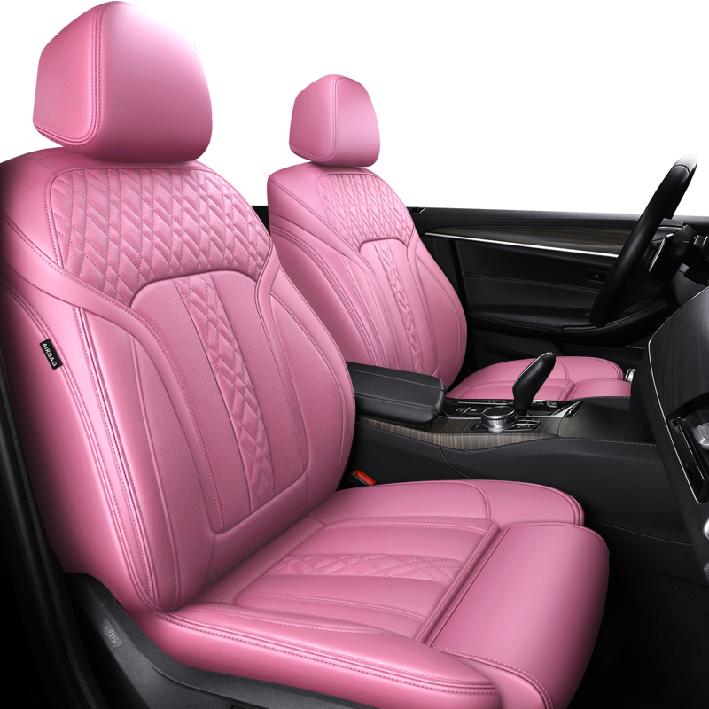 Custom Fit Seat Covers For 5 Seats Full Set Nappa Leather For BMW X1 X2 X3 X4 X5 X6 - Tslaup