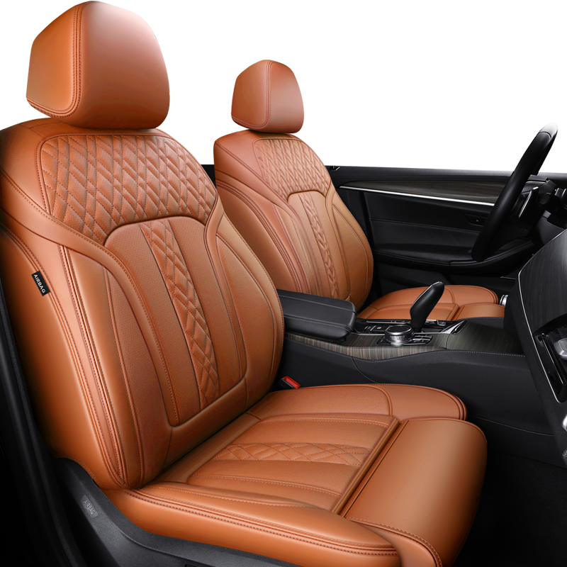 Custom Fit Seat Covers For 5 Seats Full Set Nappa Leather For BMW X1 X2 X3 X4 X5 X6 - Tslaup