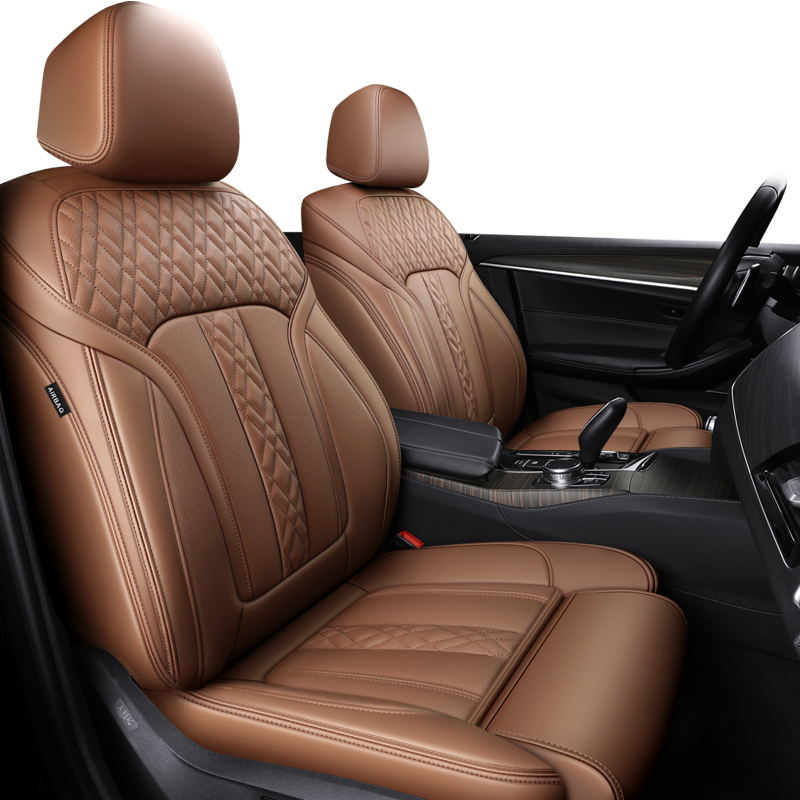 Custom Fit Seat Covers For 5 Seats Full Set Nappa Leather For BMW X1 X2 X3 X4 X5 X6 - Tslaup