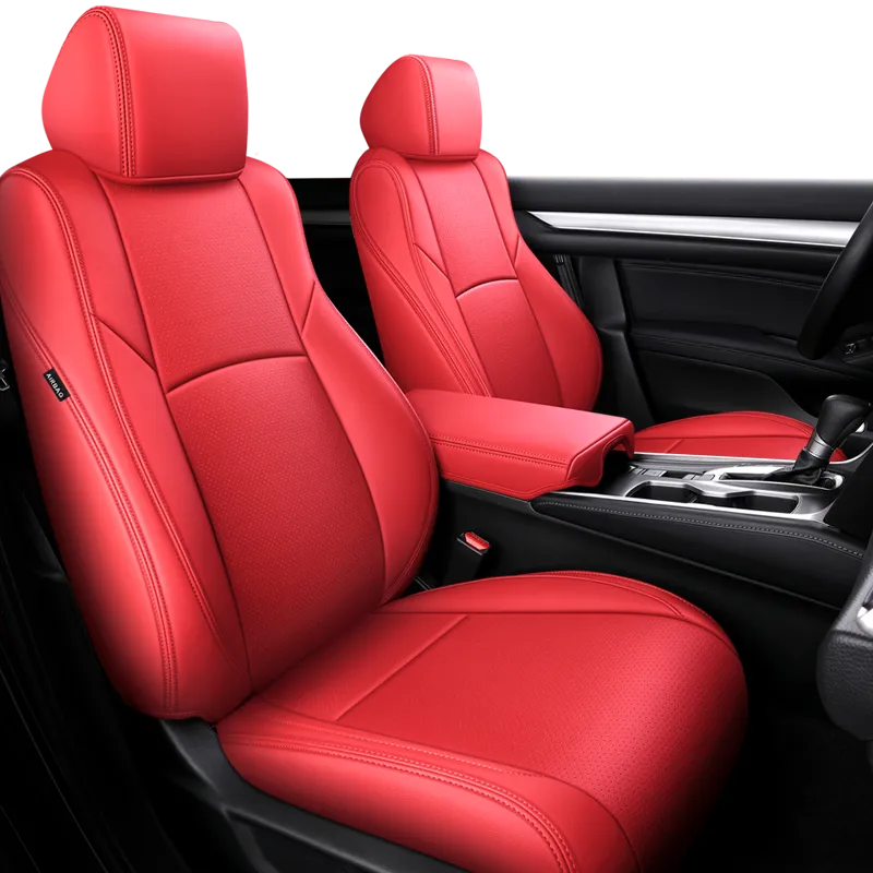 Custom Seat Covers Specific For Honda Accord Full Nappa and Genuine Leather - Tslaup