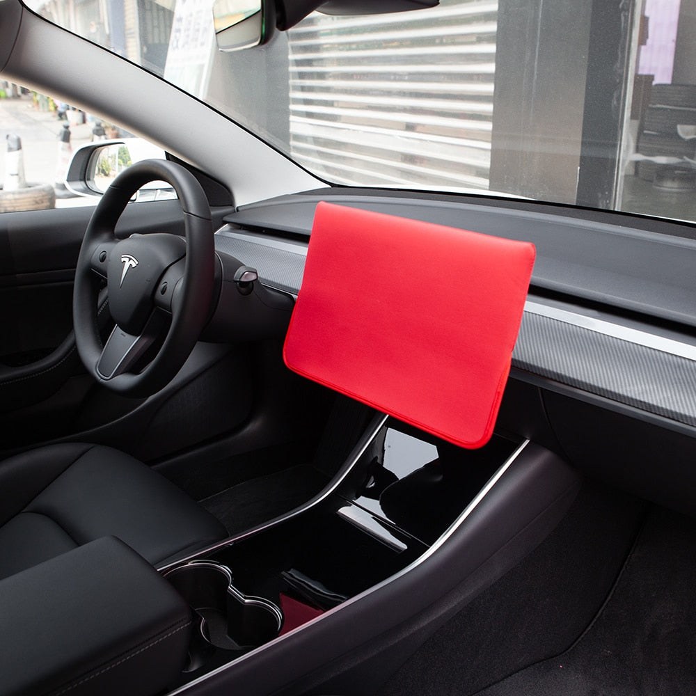 Waterproof Fabric Screen Protection Cover Accessories for Tesla Model 3 Model Y - Tslaup