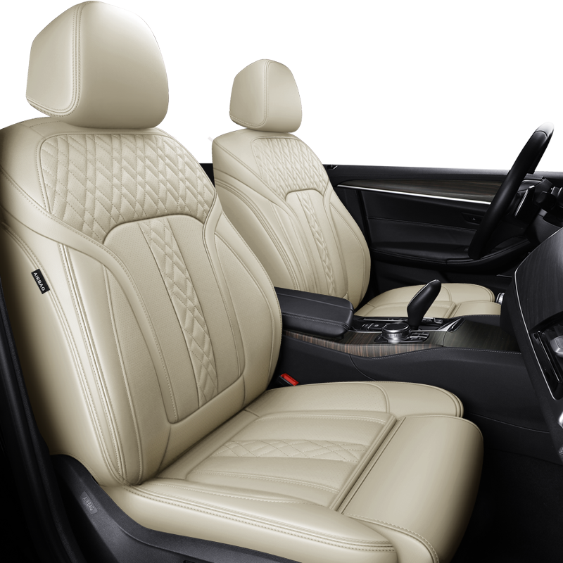 Custom Fit Seat Covers For 5 Seats Full Set Nappa Leather For BMW X1 X2 X3 X4 X5 X6 - Tslaup