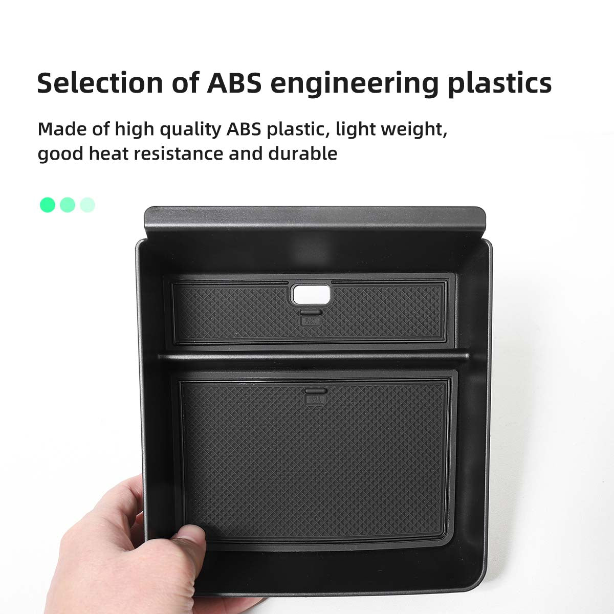 Car Central Control Armrest Storage Box For Tesla Model X Model S 2022 ABS Organizer Auto Interior Accessories Stowing Tidying - Tslaup