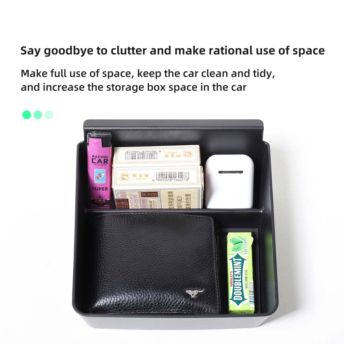 Car Central Control Armrest Storage Box For Tesla Model X Model S 2022 ABS Organizer Auto Interior Accessories Stowing Tidying - Tslaup