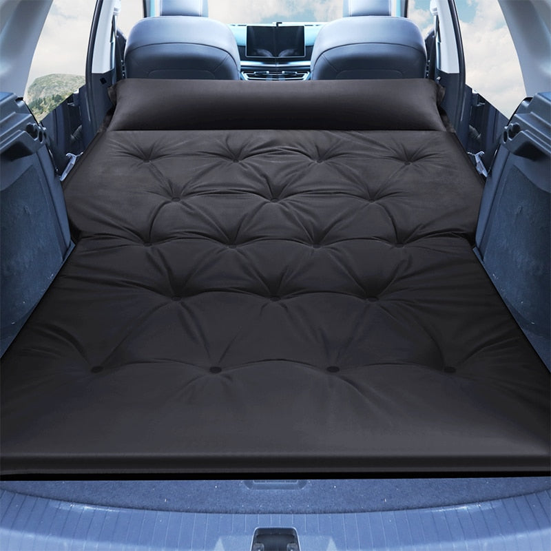 Tesla Model Y 3 Inflatable Surface Suede Mattress Travel Fold Bed - Tslaup