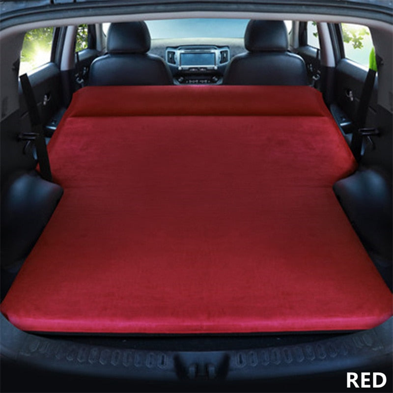 Tesla Model Y 3 Inflatable Surface Suede Mattress Travel Fold Bed - Tslaup