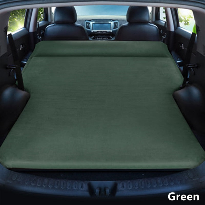 Tesla Model Y 3 Inflatable Surface Suede Mattress Travel Fold Bed - Tslaup