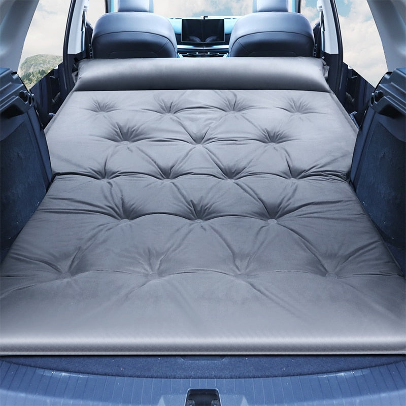 Tesla Model Y 3 Inflatable Surface Suede Mattress Travel Fold Bed - Tslaup