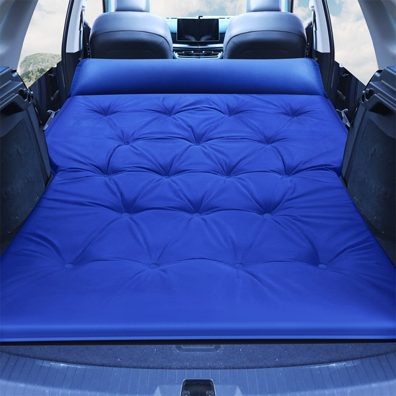 Tesla Model Y 3 Inflatable Surface Suede Mattress Travel Fold Bed - Tslaup