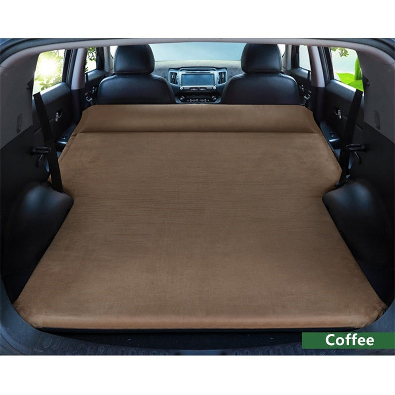 Tesla Model Y 3 Inflatable Surface Suede Mattress Travel Fold Bed - Tslaup