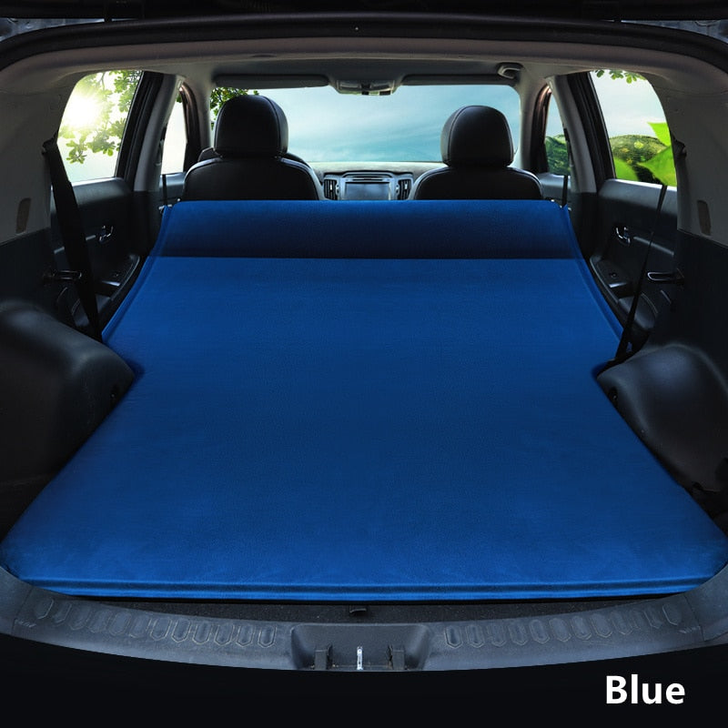 Tesla Model Y 3 Inflatable Surface Suede Mattress Travel Fold Bed - Tslaup