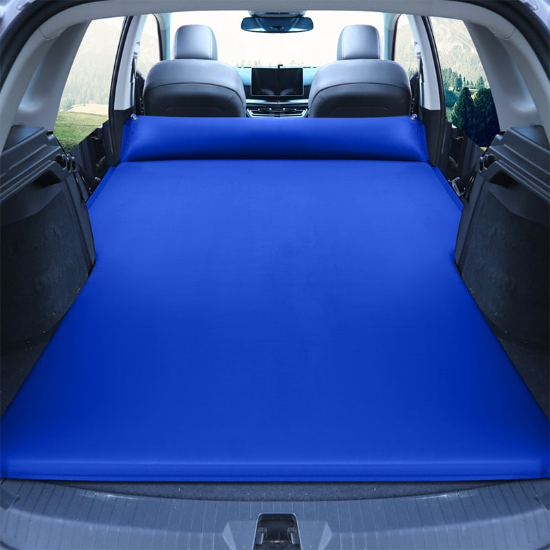Tesla Model Y 3 Inflatable Surface Suede Mattress Travel Fold Bed - Tslaup