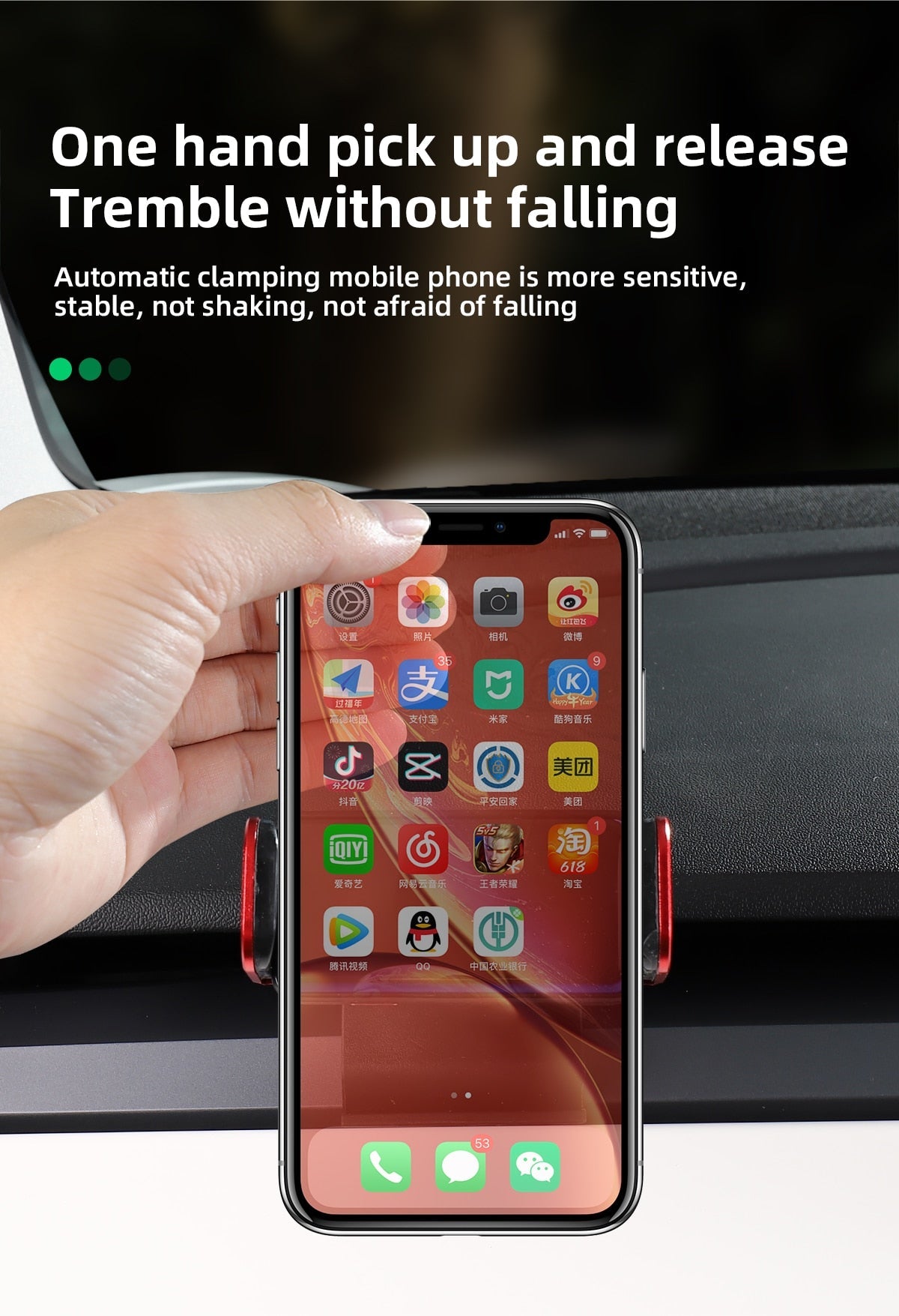 For Tesla Model 3 Model Y 2017-2022 Dashboard GPS Stand Navigation Bracket Seat Hook Mobile Phone Bracket IPAD Holder Accessories - Tslaup