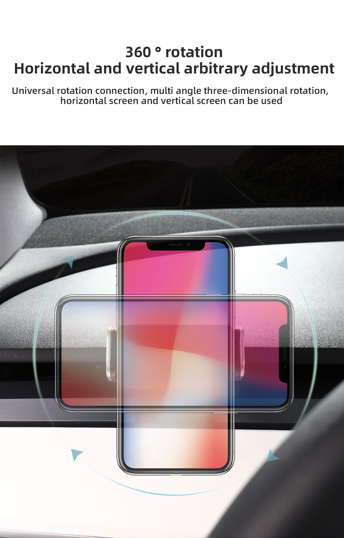 For Tesla Model 3 Model Y 2017-2022 Dashboard GPS Stand Navigation Bracket Seat Hook Mobile Phone Bracket IPAD Holder Accessories - Tslaup